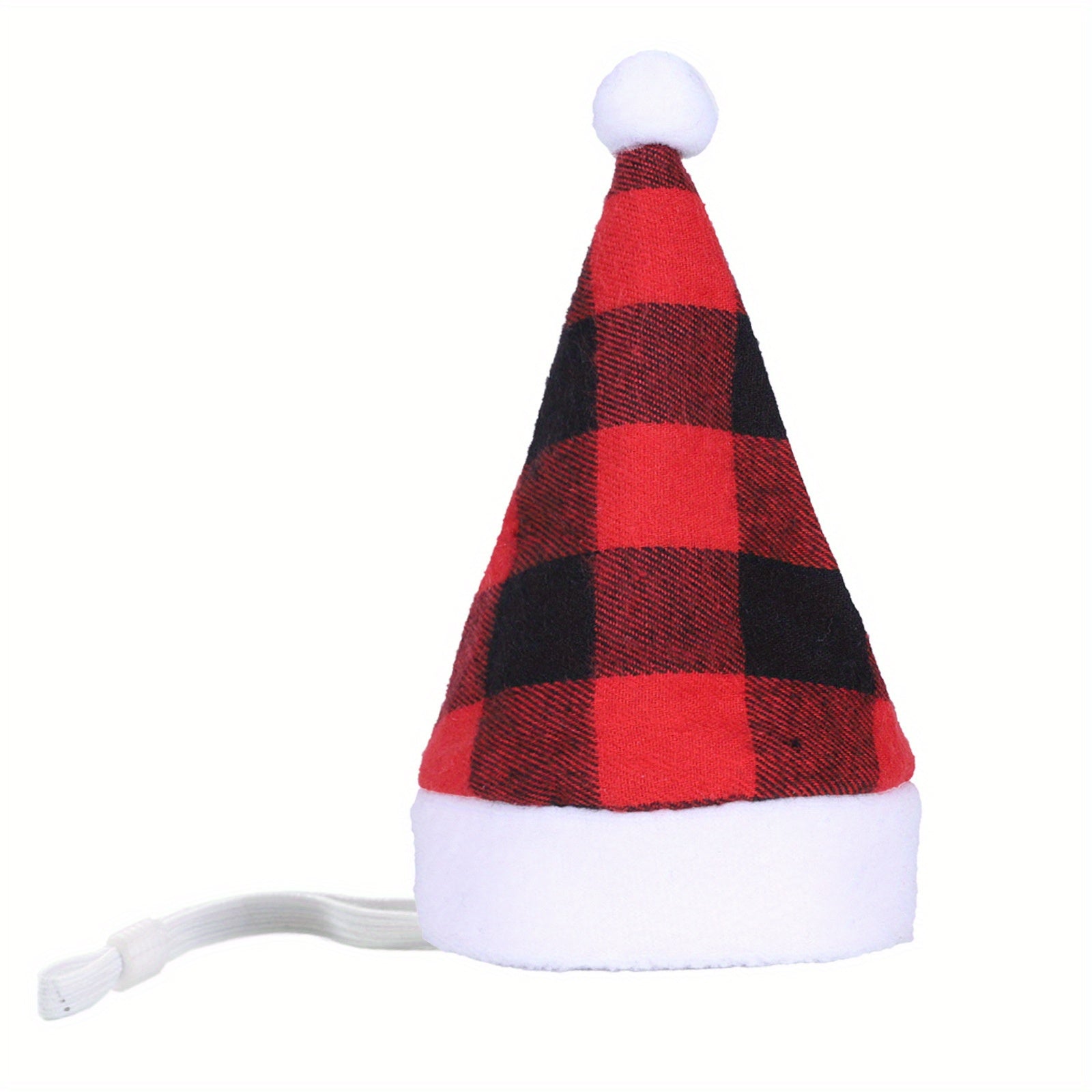 Plush Pet Christmas Party Costume Hat For Cat Dog