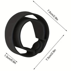 Silicone Foldable Hair Ring Waterproof Hair Tie Style Ponytail Holder