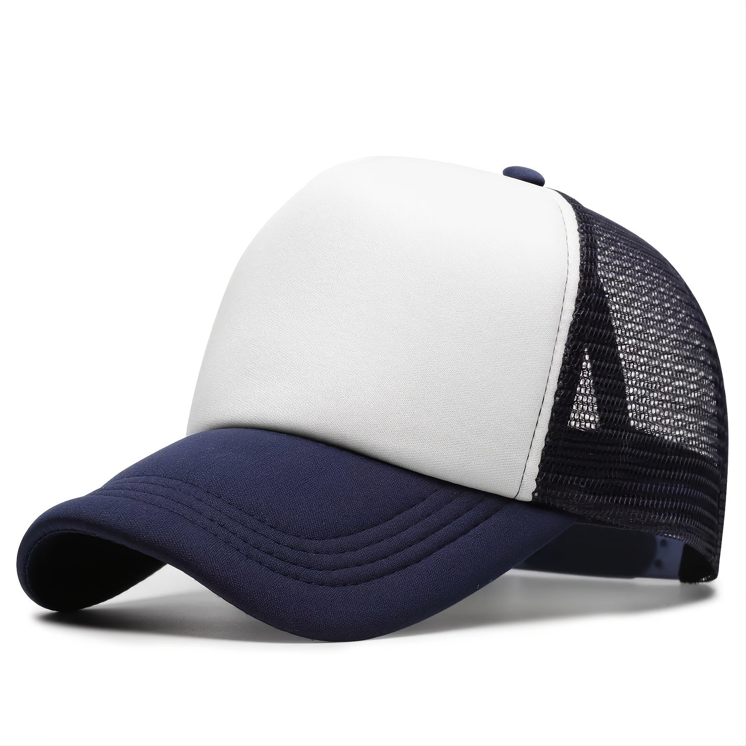 High Mesh Trucker Baseball Cap Snapback Hat
