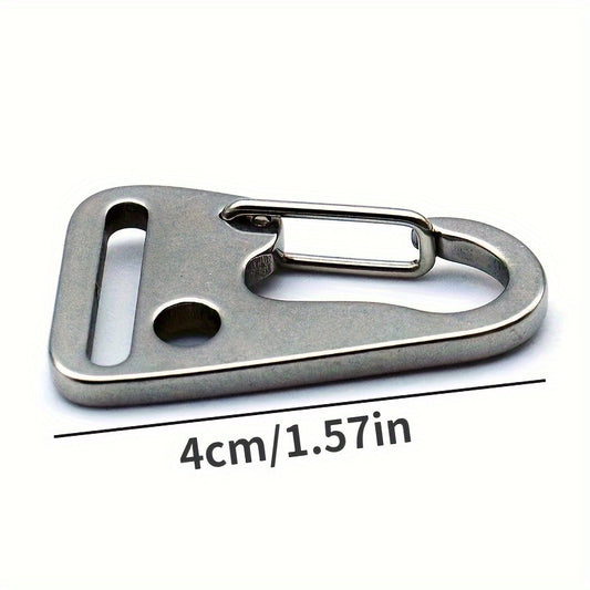 1pc Stainless Steel Hook Buckle for Camping Travel Luggage Strap