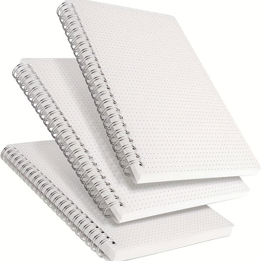 Dot Matrix Grid Notebook - Spiral Bound