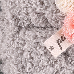2pcs Plush Bow Hair Accessories Patches For Girls Clothing Coat DIY Sewing