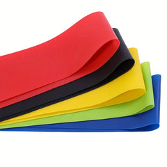 5pcs TPE Elastic Resistance Band Set for Yoga and Fitness with 5 Tension Circles