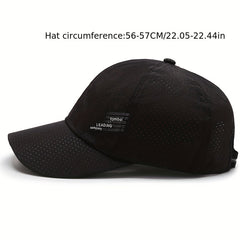Breathable Baseball Cap Quick Drying Sun Hat Lightweight