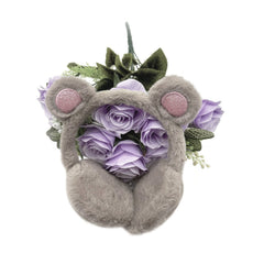Chic Faux Fur Earmuffs - Adjustable & Cozy Winter Accessory