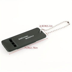 Outdoor Survival Whistle - Emergency Camping Hiking Safety Tool
