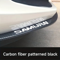 Car Front Shovel Carbon Fiber Side Skirt Edge Scratch Resistant Strip