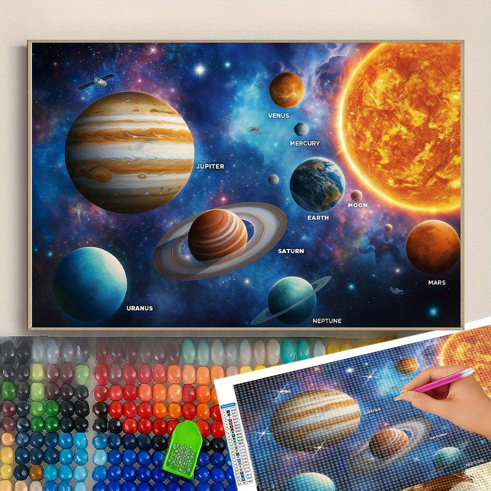 Space Themed Diamond Painting Kit for Adults Arts & Crafts