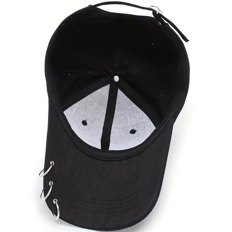 Unisex Sunshade Peaked Cap Outdoor Sun Hat Adjustable