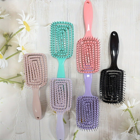 Hollow Out Detangling Hair Comb for Wet or Dry Hair