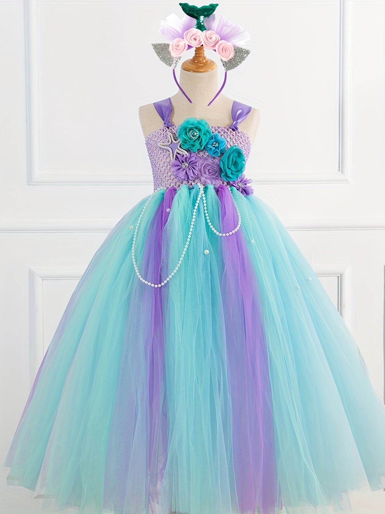 Princess Dress & Accessories Set for Girls