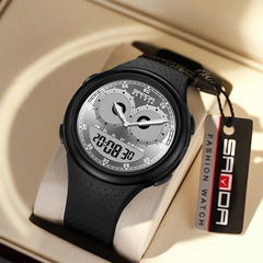 Kids Sports Watch Multifunction Electronic Glow Countdown Alarm Waterproof Gift