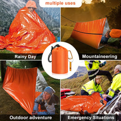 Emergency Sleeping Bag Waterproof Lightweight Thermal Outdoor Camping