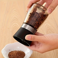 Manual Pepper Grinder Glass Spice Grinder Sea Salt Ginder