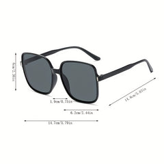 Ombre UV400 Square Sunglasses for Women Men