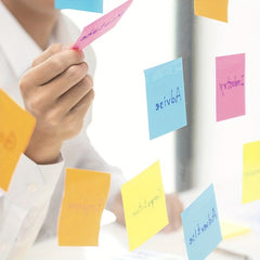 Pastel Sticky Notes 3x3 in 400 Sheets Self Adhesive Scratch Pads