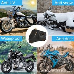 All Season Motorcycle Cover Waterproof Sun Protection