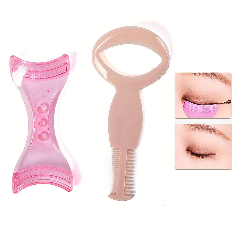 Eyeliner Aid Tool Eyelash Curler Eyelash Flapper Makeup Gadget