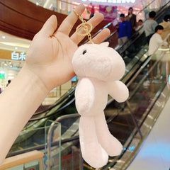 Dinosaur Backpack Doll School Bag Plush Toy Mini Ornament