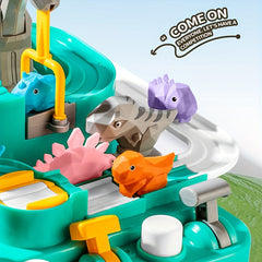 Dinosaur Track Toys Kids Race Tracks For Boys Car Adventure Toys