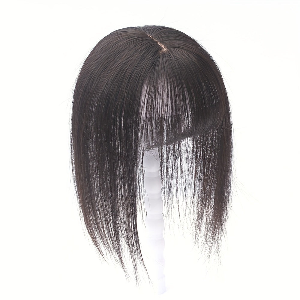 Natural Looking Clip In Overhead Bangs for Women