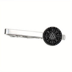 Pagan Wheel Of The Year Tie Clip