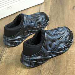 Warm Slipper Socks with Cotton Lining - Indoor & Outdoor Use