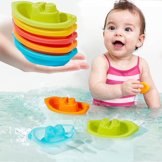 5pcs Floating Boats Water Table Toys for Toddlers