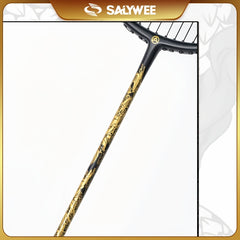 Dragon Pattern Carbon Fiber Badminton Racket 10 89 12 7KG Tens