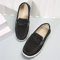 Boys' Slip On Loafer Shoes Lightweight Non Slip Flat Shoes