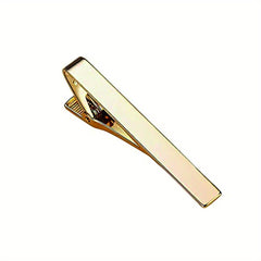 3 Pack Classic Tie Clip Silver Golden Necktie Tie Bar Pinch Cl