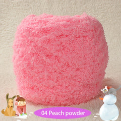 Soft Coral Velvet Yarn for DIY Arts 500g