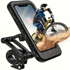 Waterproof Bicycle Phone Holder 360 Rotatable Bracket