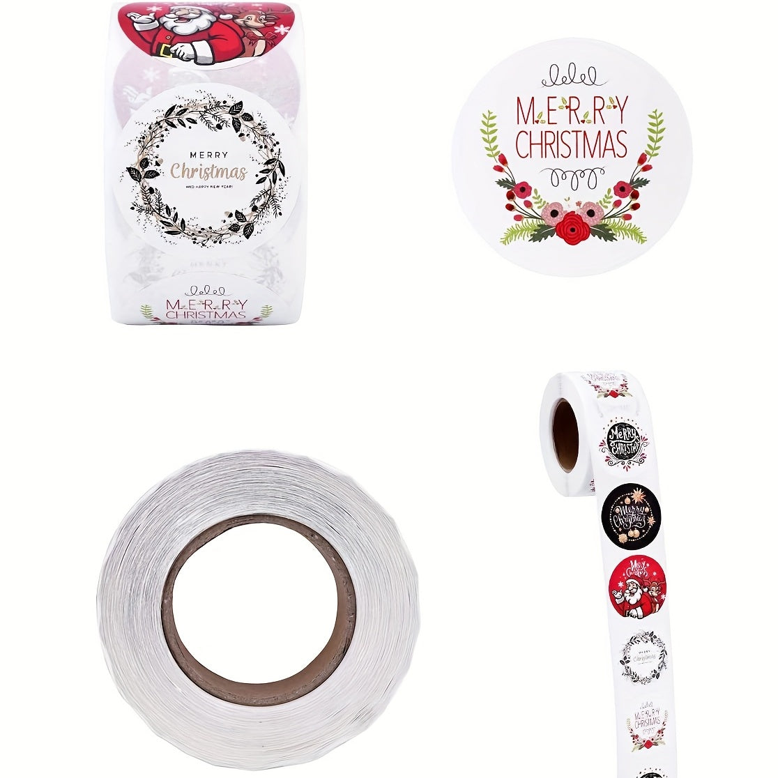 5pcs Christmas Gift Series Sticker Labels