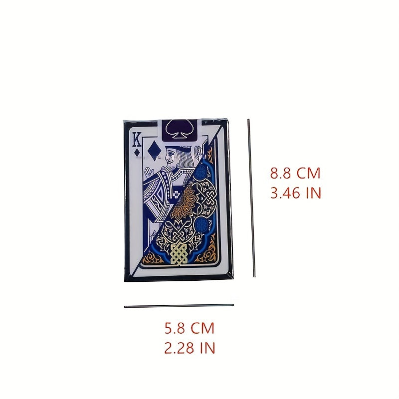 Waterproof Plastic Playing Card 5 8X8 for Board Games & Entertainment