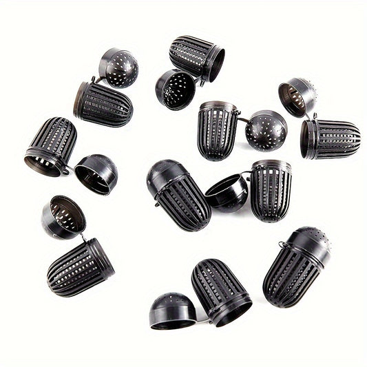 10pcs Fishing Bait Holder Bait Cage Fishing Net Accessories