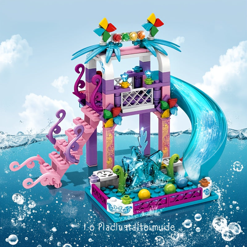 153pcs Water Park Building Blocks Set - Educational Toy for Girls