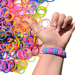 Rainbow Rubber Band Set - DIY Hair Accessories Jewelry Making