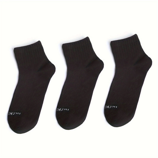 Men's Moisture Wicking Running Socks - 3 Pairs