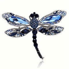 Vintage Animal Lapel Pin Set for Men - Bee Cock Frog Dragon Dragonfly