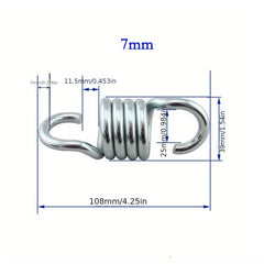 Iron Galvanized Hanging Chair Swing Spring Outdoor Accessories