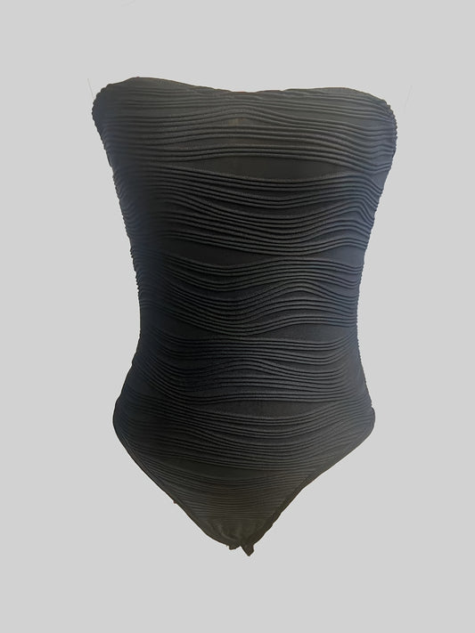 Sexy Sleeveless Tube Bodysuit Solid Casual Women's Clothing