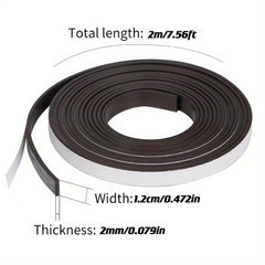 Self-Adhesive Magnetic Strip Tape Roll - Craft & DIY Projects