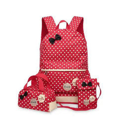 3pcs Printing School Bags Backpack for kids Lovely Backpack For Ch