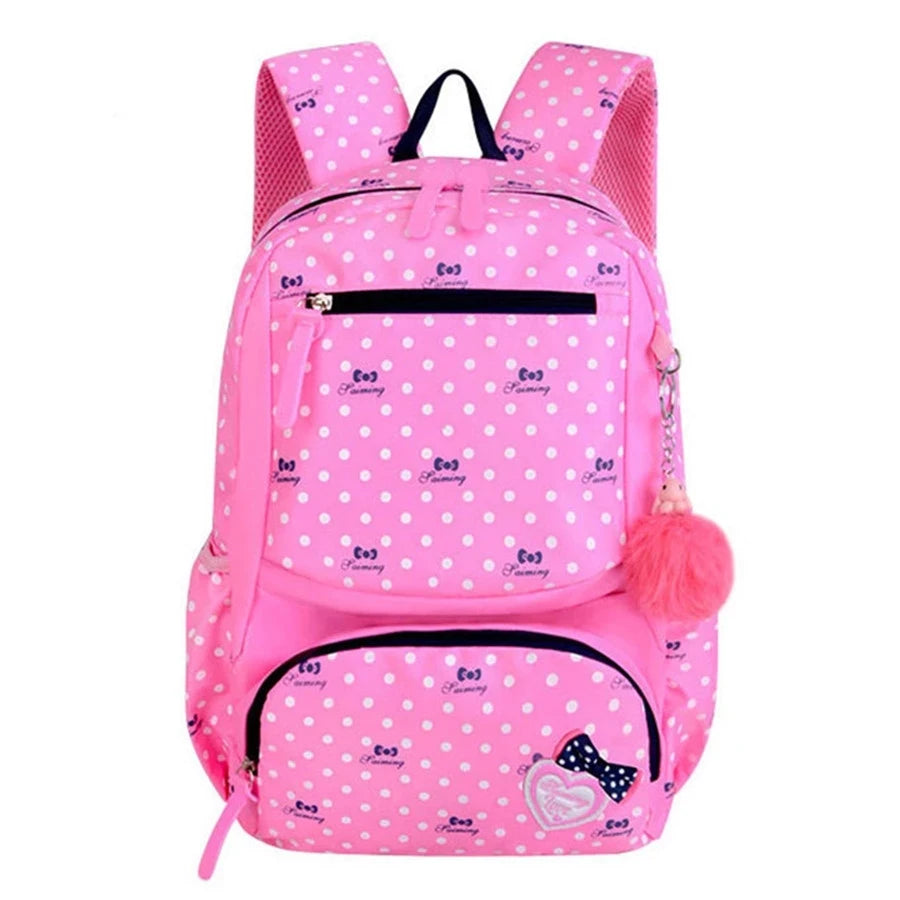 3pcs Printing School Bags Backpacks Kids Lovely Child Backpack