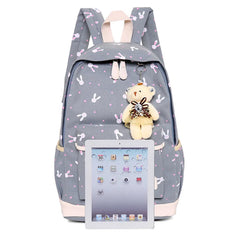 3pc Printing School Bags - Kids Lovely Backpacks