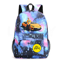 Vlad A4 Printing School Backpack for Teenagers