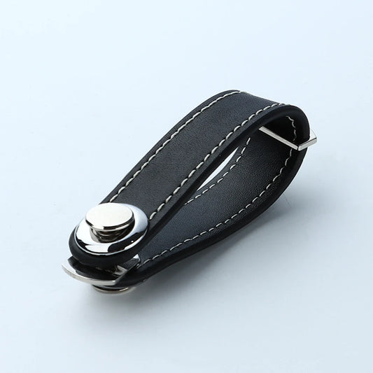 All-match Creative Key Chain Metal Leather Pendant