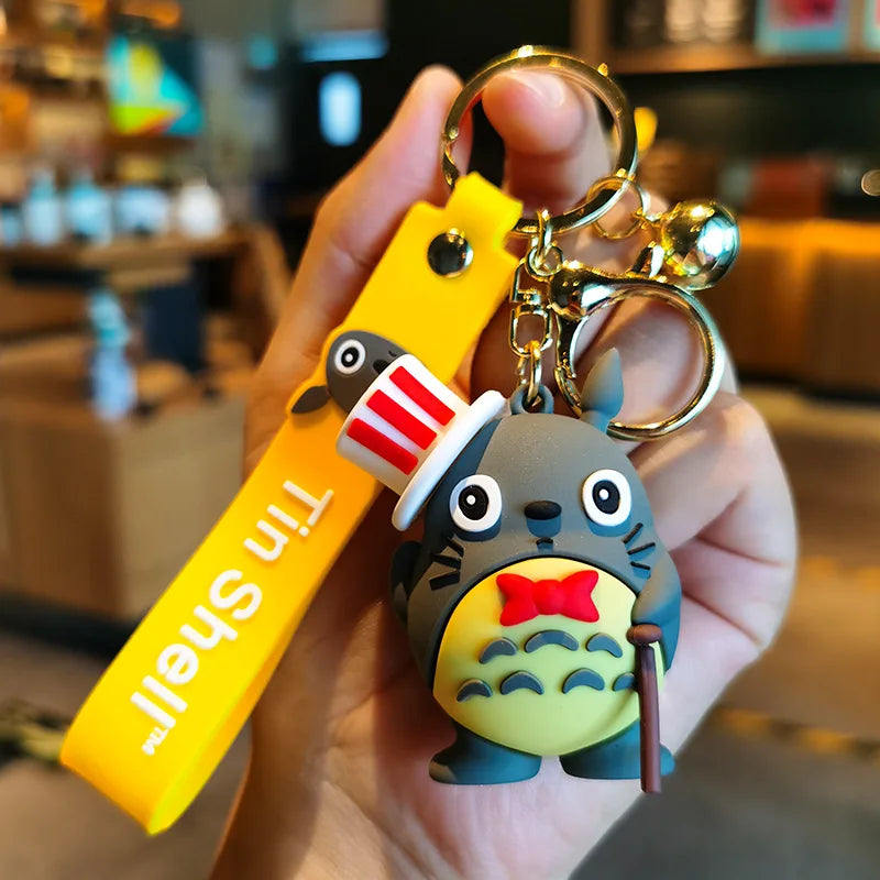 Totoro Key Bag Couples Car Key Chain Pendant Bag Accessories
