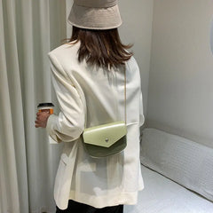 4 Colors Shoulder Bags Women Cross Body Chain-bag PU Leather Texture